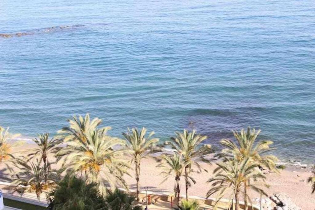 Large Modern Beach Front Apartment, Rooftop Pool!! Marbella Ngoại thất bức ảnh